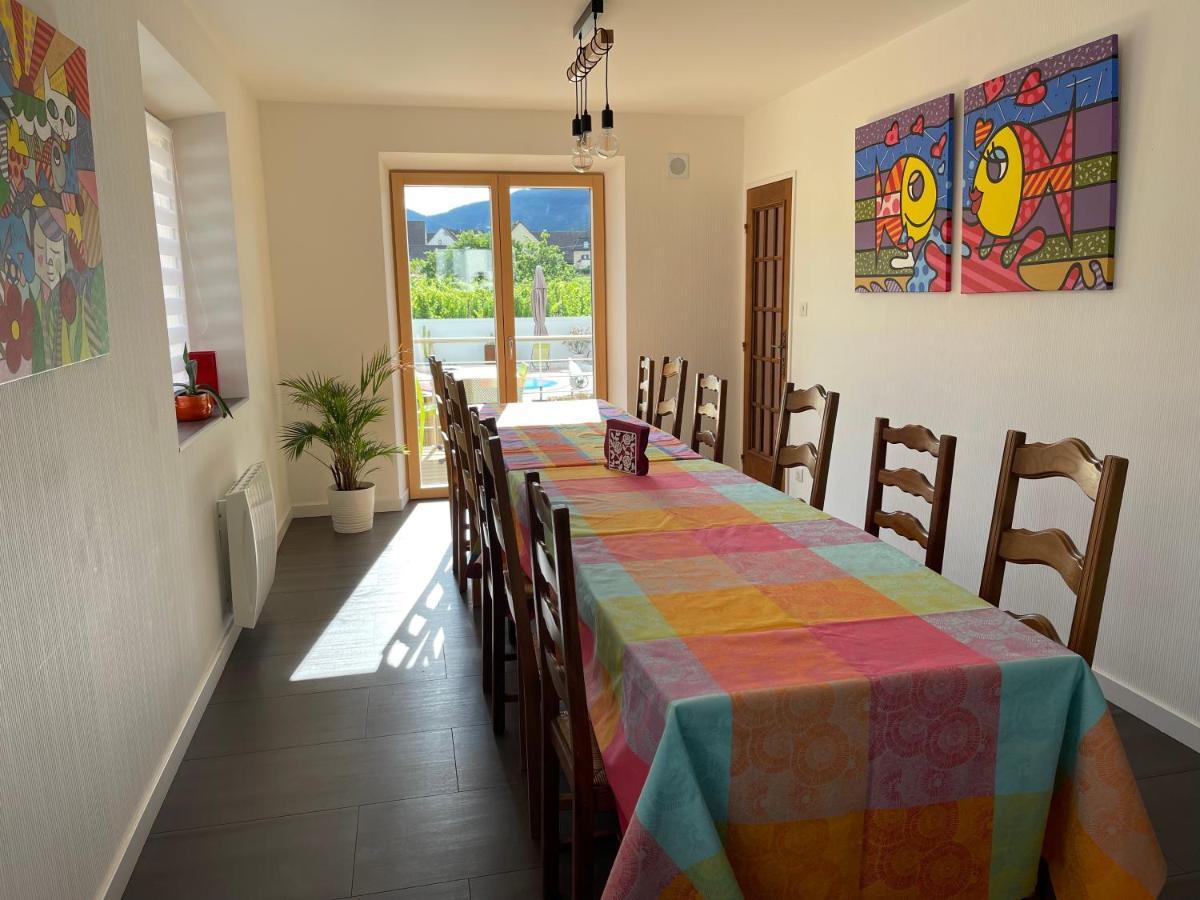 Alsacebnb - Gite 12 Personnes Dans Le Vignoble - Piscine Privee & Spa Амершвир Экстерьер фото