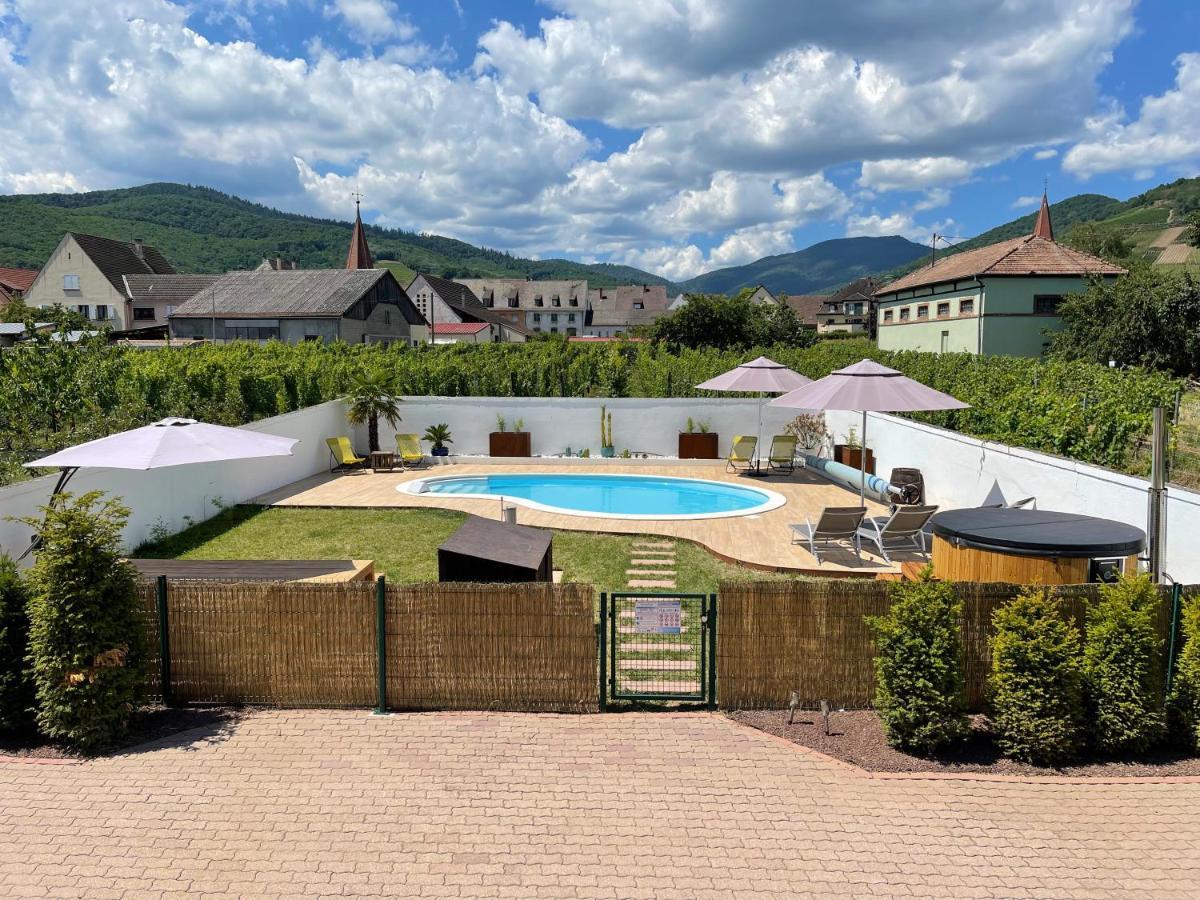 Alsacebnb - Gite 12 Personnes Dans Le Vignoble - Piscine Privee & Spa Амершвир Экстерьер фото