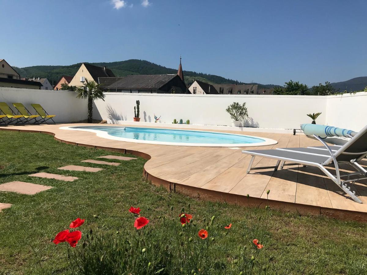 Alsacebnb - Gite 12 Personnes Dans Le Vignoble - Piscine Privee & Spa Амершвир Экстерьер фото